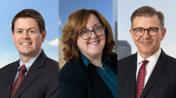 partners Marie E. Chafe, Kurt Fliegauf and Michael Rossi